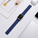 Magnetic Loop Watch Band For Apple Watch Series 7 45mm / 6 & SE & 5 & 4 44mm / 3 & 2 & 1 42mm(Blue)