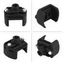 80-105mm Universal Cast Steel Adjustable 2 Jaw Oil Filter Wrench Fuel Remover Removal Tool Two-claw Cast Steel Filter Wrenches