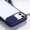 Sliding Camera Cover Design TPU Protective Case For iPhone 12(Sapphire Blue)