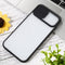 Sliding Camera Cover Design TPU Protective Case For iPhone 12 Pro(Black)