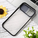 Sliding Camera Cover Design TPU Protective Case For iPhone 12 Pro(Black)