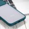 Sliding Camera Cover Design TPU Protective Case For iPhone XR(Dark Green)