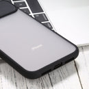 Sliding Camera Cover Design TPU Protective Case For iPhone XR(Black)