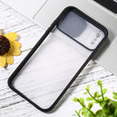 Sliding Camera Cover Design TPU Protective Case For iPhone XS Max(Black)
