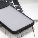 Sliding Camera Cover Design TPU Protective Case For iPhone XS Max(Black)