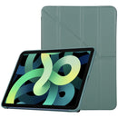 TPU Horizontal Deformation Flip Leather Case with Holder For iPad Air 2022 / 2020 10.9(Dark Green)