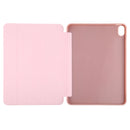 TPU Three-fold Horizontal Flip Smart Leather Case with Sleep / Wake-up Function & Holder For iPad Air 2022 / 2020 10.9(Rose Gold)