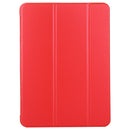 TPU Three-fold Horizontal Flip Smart Leather Case with Sleep / Wake-up Function & Holder For iPad Air 2022 / 2020 10.9(Red)