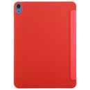 TPU Three-fold Horizontal Flip Smart Leather Case with Sleep / Wake-up Function & Holder For iPad Air 2022 / 2020 10.9(Red)