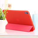 TPU Three-fold Horizontal Flip Smart Leather Case with Sleep / Wake-up Function & Holder For iPad Air 2022 / 2020 10.9(Red)