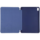 TPU Three-fold Horizontal Flip Smart Leather Case with Sleep / Wake-up Function & Holder For iPad Air 2022 / 2020 10.9(Navy Blue)