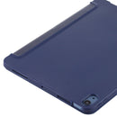 TPU Three-fold Horizontal Flip Smart Leather Case with Sleep / Wake-up Function & Holder For iPad Air 2022 / 2020 10.9(Navy Blue)