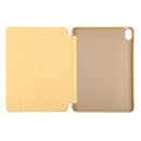 TPU Three-fold Horizontal Flip Smart Leather Case with Sleep / Wake-up Function & Holder For iPad Air 2022 / 2020 10.9(Champagne Gold)