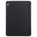 TPU Three-fold Horizontal Flip Smart Leather Case with Sleep / Wake-up Function & Holder For iPad Air 2022 / 2020 10.9(Black)