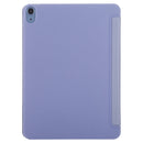 TPU Three-fold Horizontal Flip Smart Leather Case with Sleep / Wake-up Function & Holder For iPad Air 2022 / 2020 10.9(Purple)