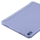 TPU Three-fold Horizontal Flip Smart Leather Case with Sleep / Wake-up Function & Holder For iPad Air 2022 / 2020 10.9(Purple)