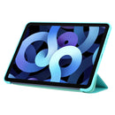 TPU Three-fold Horizontal Flip Smart Leather Case with Sleep / Wake-up Function & Holder For iPad Air 2022 / 2020 10.9(Mint Green)