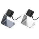 For Fitbit Versa 3 / Fitbit Sence Aluminum Alloy Charger Holder with Chip Protection, Support Fast Charging(Grey)