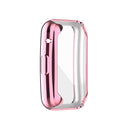 For Huawei Watch Fit Full Coverage TPU Protective Case Cover(Pink)