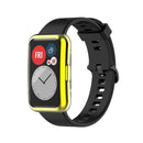 For Huawei Watch Fit Full Coverage TPU Protective Case Cover(Gold)