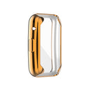 For Huawei Watch Fit Full Coverage TPU Protective Case Cover(Rose Gold)