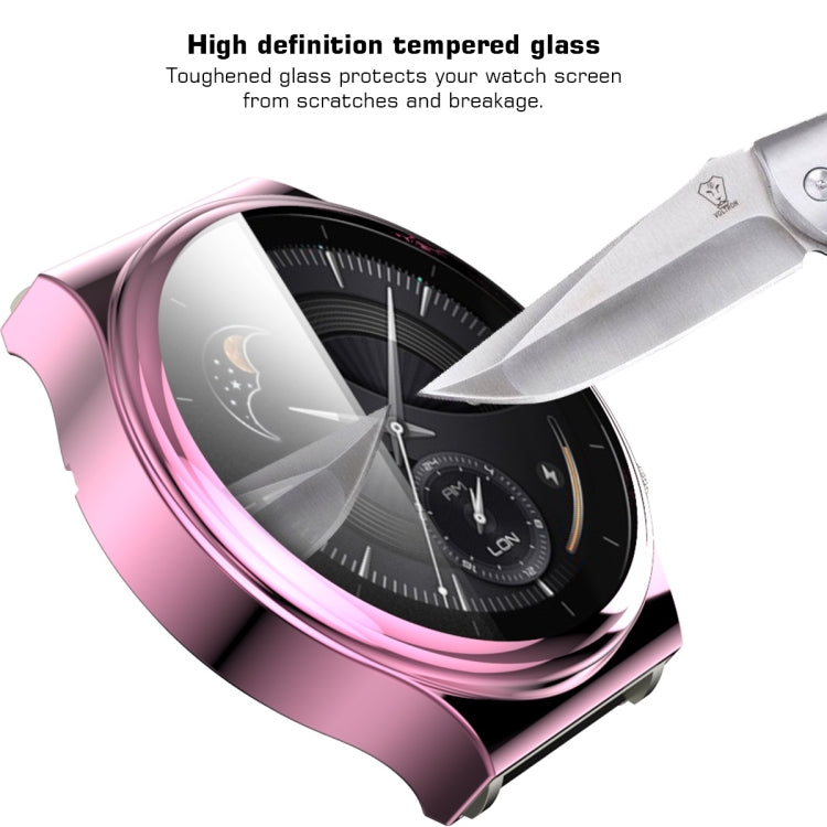 For Huawei Watch GT 2 Pro Full Coverage TPU Protective Case Cover(Pink)