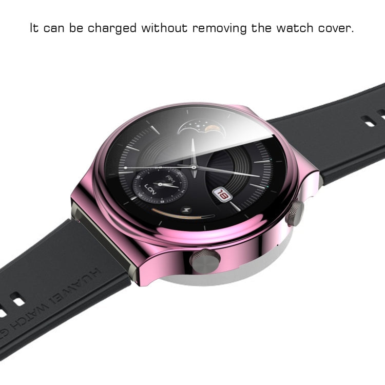 For Huawei Watch GT 2 Pro Full Coverage TPU Protective Case Cover(Pink)