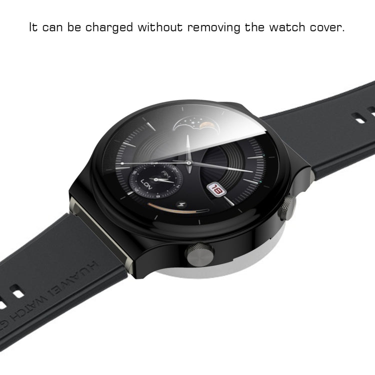 For Huawei Watch GT 2 Pro Full Coverage TPU Protective Case Cover(Black)