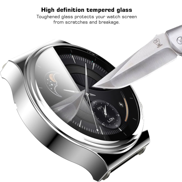 For Huawei Watch GT 2 Pro Full Coverage TPU Protective Case Cover(Silver)