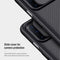 For OnePlus 8T NILLKIN Black Mirror Series PC Camshield Full Coverage Dust-proof Scratch Resistant Phone Case(Black)