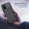 For OnePlus 8T NILLKIN Black Mirror Series PC Camshield Full Coverage Dust-proof Scratch Resistant Phone Case(Black)