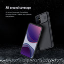 For OnePlus 8T NILLKIN Black Mirror Series PC Camshield Full Coverage Dust-proof Scratch Resistant Phone Case(Black)