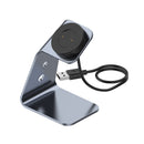 For Huawei Watch GT 2 / GT / GT 2e Universal Aluminum Alloy Magnetic Charger Holder(Grey)