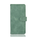 For LG Wing 5G Solid Color Skin Feel Magnetic Buckle Horizontal Flip Calf Texture PU Leather Case with Holder & Card Slots & Wallet(Green)