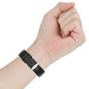 22mm Silicone Leather Watch Band for Huawei Watch GT 2 46mm(Brown)