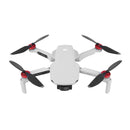Sunnylife Dust-proof Waterproof Aluminum Alloy Motor Cover for DJI Mini 3 Pro/Mavic Mini/Mini SE(Red)