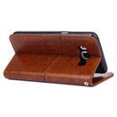 For Nokia 8.1 Plus / X71 Geometric Stitching Horizontal Flip TPU + PU Leather Case with Holder & Card Slots & Wallet(Light Brown)