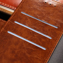 For Nokia 8.1 Plus / X71 Geometric Stitching Horizontal Flip TPU + PU Leather Case with Holder & Card Slots & Wallet(Light Brown)