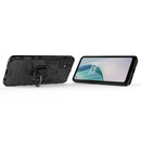For OnePlus Nord N10 5G PC + TPU Shockproof Protective Case with Magnetic Ring Holder(Black)