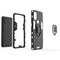 For OnePlus Nord N10 5G PC + TPU Shockproof Protective Case with Magnetic Ring Holder(Black)