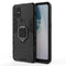 For OnePlus Nord N10 5G PC + TPU Shockproof Protective Case with Magnetic Ring Holder(Black)