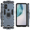 For OnePlus Nord N10 5G PC + TPU Shockproof Protective Case with Magnetic Ring Holder(Blue)