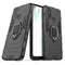 For OnePlus Nord N100 PC + TPU Shockproof Protective Case with Magnetic Ring Holder(Black)