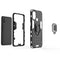For OnePlus Nord N100 PC + TPU Shockproof Protective Case with Magnetic Ring Holder(Blue)