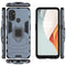 For OnePlus Nord N100 PC + TPU Shockproof Protective Case with Magnetic Ring Holder(Blue)