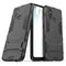 For OnePlus Nord N100 Shockproof PC + TPU Protective Case with Hidden Holder(Black)