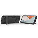For OnePlus Nord N100 Shockproof PC + TPU Protective Case with Hidden Holder(Black)