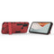 For OnePlus Nord N100 Shockproof PC + TPU Protective Case with Hidden Holder(Red)