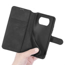 For Xiaomi Poco X3 NFC DG.MING Retro Oil Side Horizontal Flip Case with Holder & Card Slots & Wallet(Black)