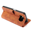 For Xiaomi Poco X3 NFC DG.MING Retro Oil Side Horizontal Flip Case with Holder & Card Slots & Wallet(Brown)